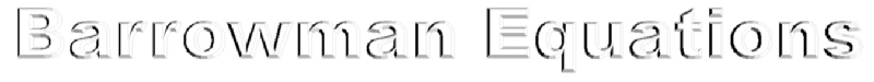 Barrowman Equations